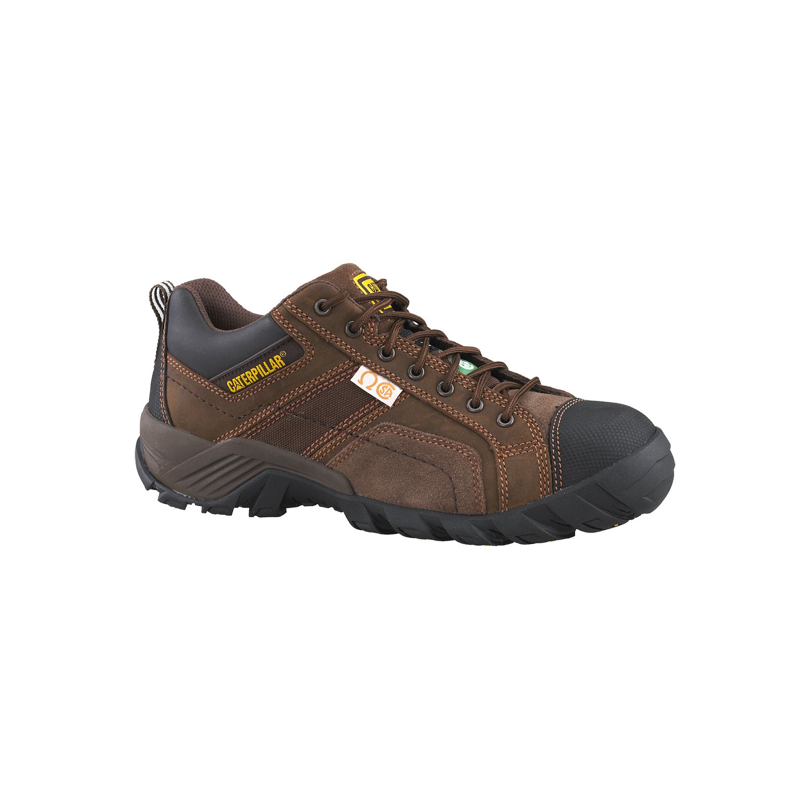 Caterpillar Work Shoes UAE Online - Caterpillar Argon Csa (Composite Toe, Non Metallic) Mens - Dark Brown FLOQMC085